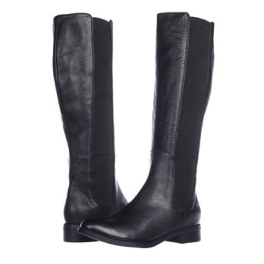 Cole Haan Black Leather Jodhpur Boots